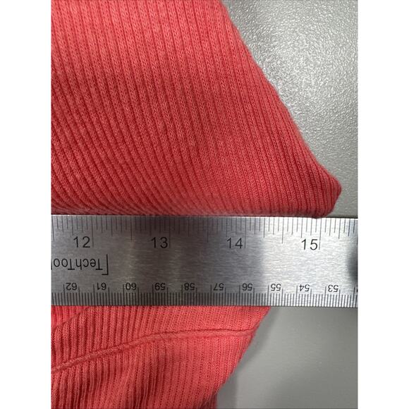 Free People FP Beach Mini Dress S Strappy Coral Pink‎ Sleeveless Comfy - Picture 7 of 7